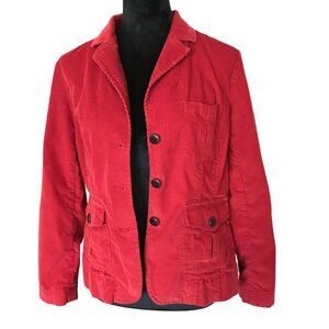 VTG Corduroy Button-Down Blazer Talbots Women’s Jacket Size 10